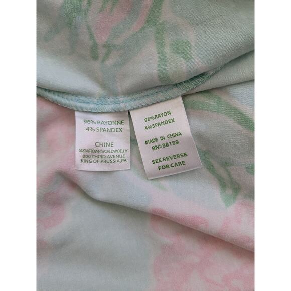 Lilly Pulitzer Sz L MERIDIAN Floral Wrap Dress - Picture 8 of 10